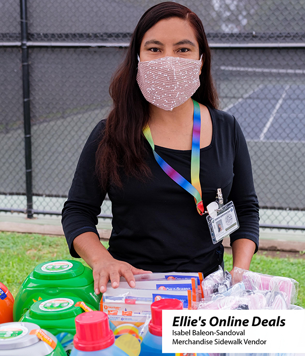 Isabel Baleon-Sandoval owner of Ellie’s Online Deals