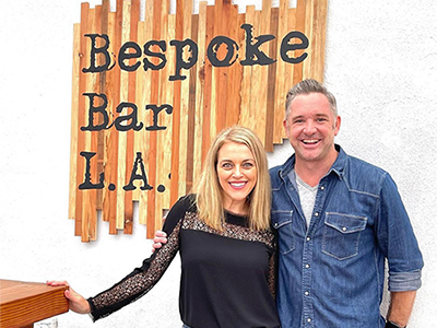 Keren and Jeffery Muller, owners of Bespoke Bar L.A.