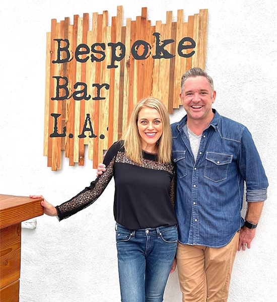 Keren and Jeffery Muller, owners of Bespoke Bar L.A.