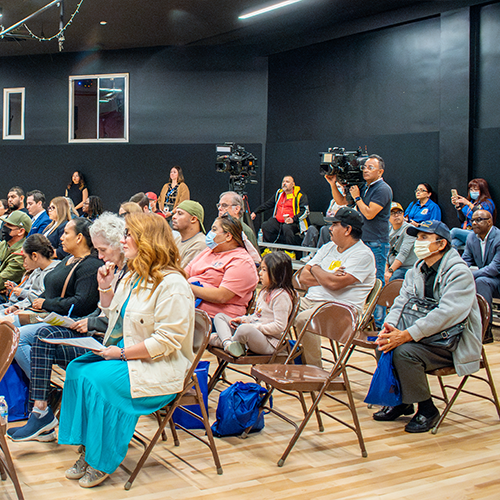 the Silicosis Community Forum event held on November 9 hosted by Councilmember Bob Blumenfield District 3 office