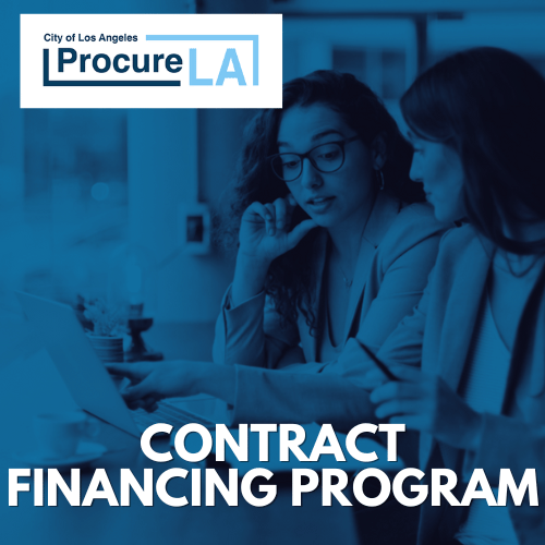 ProcureLA Contract Financing Program (CFP)