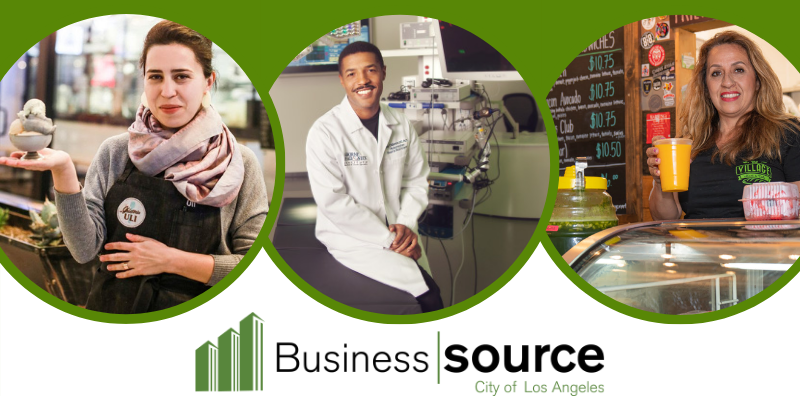 recent BusinessSource clients: Uli Nasibova, owner of Uli's Gelato; Dr. Ryan Osborne, owner of Osborne Head and Neck Institute (OHNI); and Linda Mejia, co-owner of The Village Mart & Deli