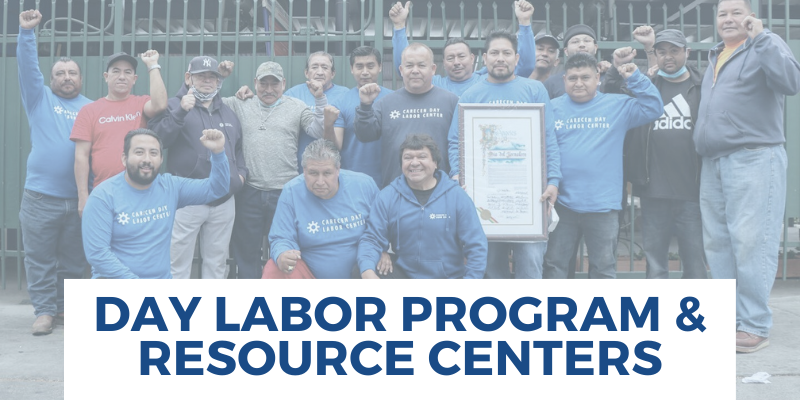 EWDD partner Central American Resource Center (CARECEN) day laborers