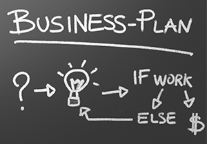 illustration for developing a business plan