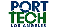 Port Tech LA logo and website link