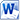 Microsoft Office Word icon (docx)