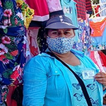 Guadalupe Navarro, licensed City of LA Street Vendor
