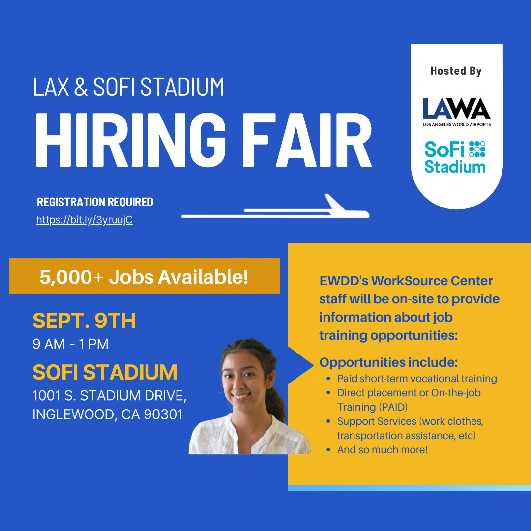 LAWA SoFi Job Fair image capture